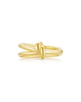 KNOT Alone® Double Ring (Yellow Gold) - Eclat by Oui