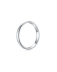 Men Ring WG (3mm) (Side) - Eclat by Oui