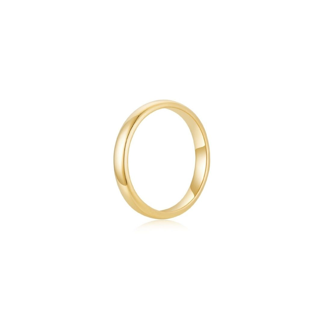 Men Ring YG (3mm) (Side) - Eclat by Oui