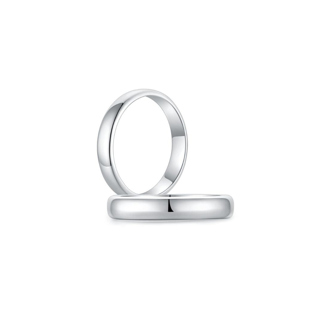 Men Ring WG (4mm) (Both) - Eclat by Oui