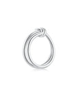 KNOT Alone® Double Ring (White Gold) - Eclat by Oui