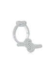 KNOT Alone® Pave Ring WG (Medium) (Both) - Eclat by Oui