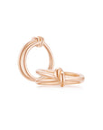 KNOT Alone® Double Ring (Rose Gold) - Eclat by Oui