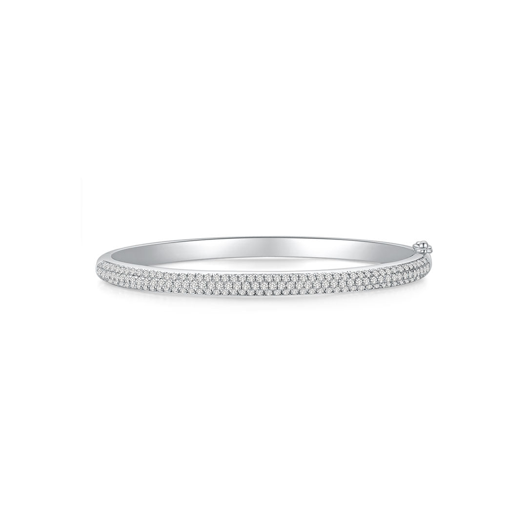 Cloud Puff® Pave Bangle - Eclat by Oui