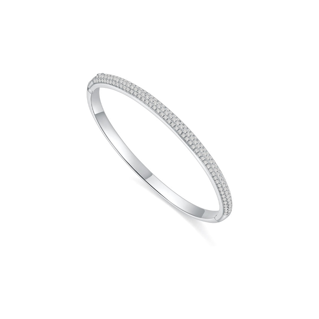 Cloud Puff® Pave Bangle - Eclat by Oui