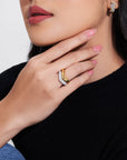 Cloud Puff® V Pave Ring (Model) - Eclat by Oui