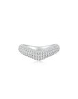 Cloud Puffᵀᴹ V Pave Ring (Front) - Eclat by Oui