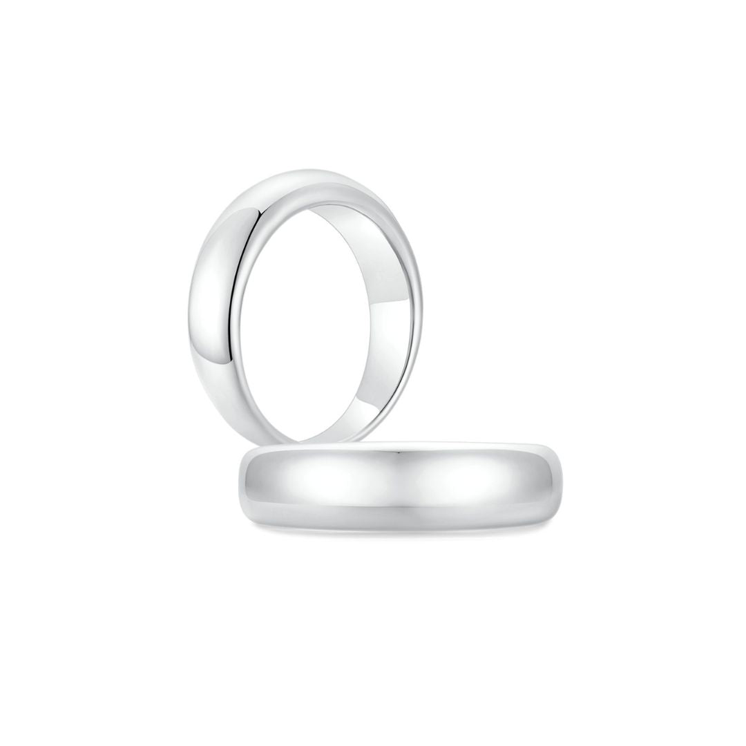 Cloud Puff® Ring (White Gold) (5.5mm) Both - Eclat by Oui