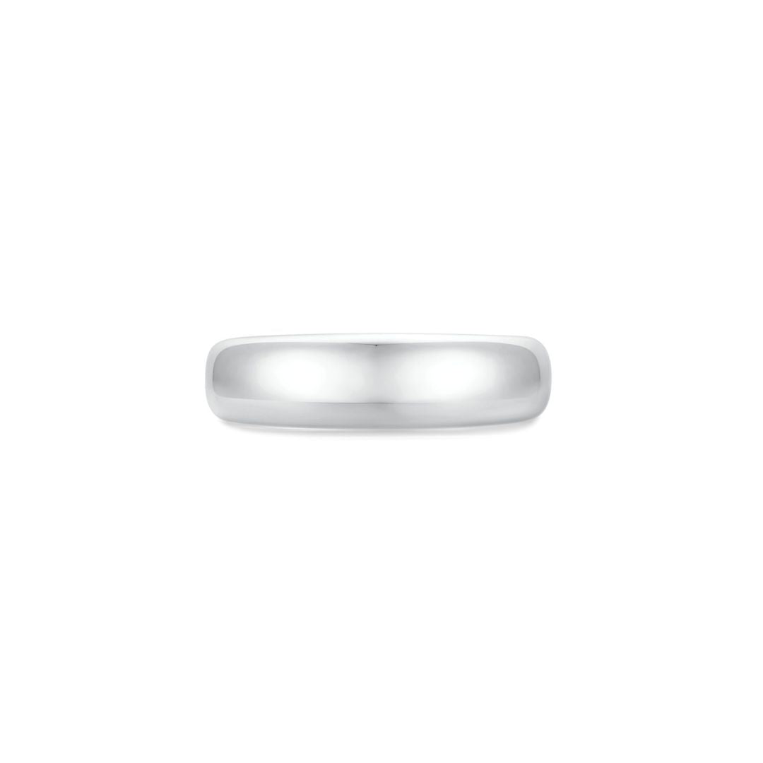 Cloud Puff® Ring (White Gold) (5.5mm) Front - Eclat by Oui