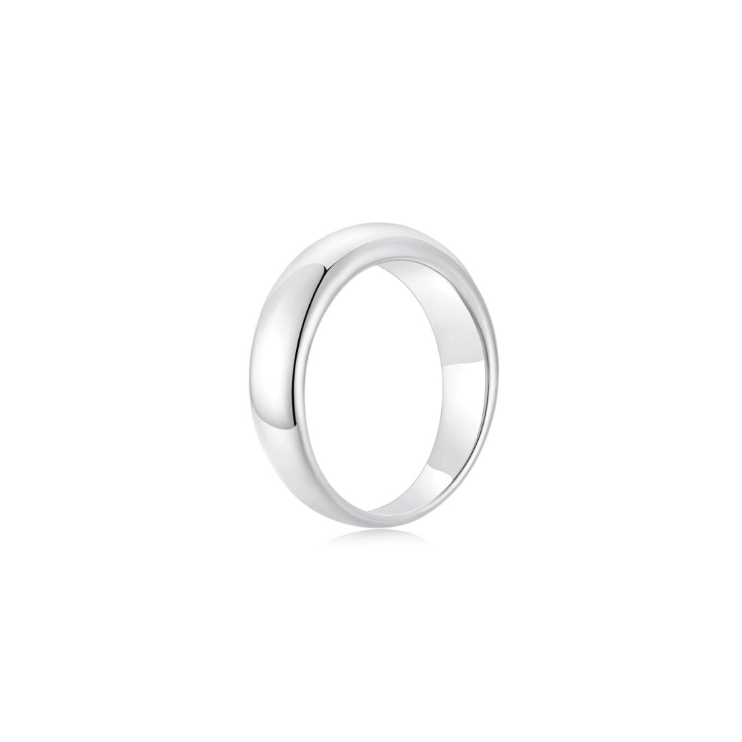 Cloud Puff® Ring (White Gold) (5.5mm) Side - Eclat by Oui