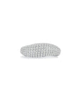 Cloud Puff® Wavy Pave Ring (Front) - Eclat by Oui