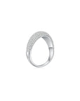 Cloud Puff® Wavy Pave Ring (Side) - Eclat by Oui