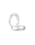 Cloud Puff® Wavy Ring (White Gold) (Both) - Eclat by Oui