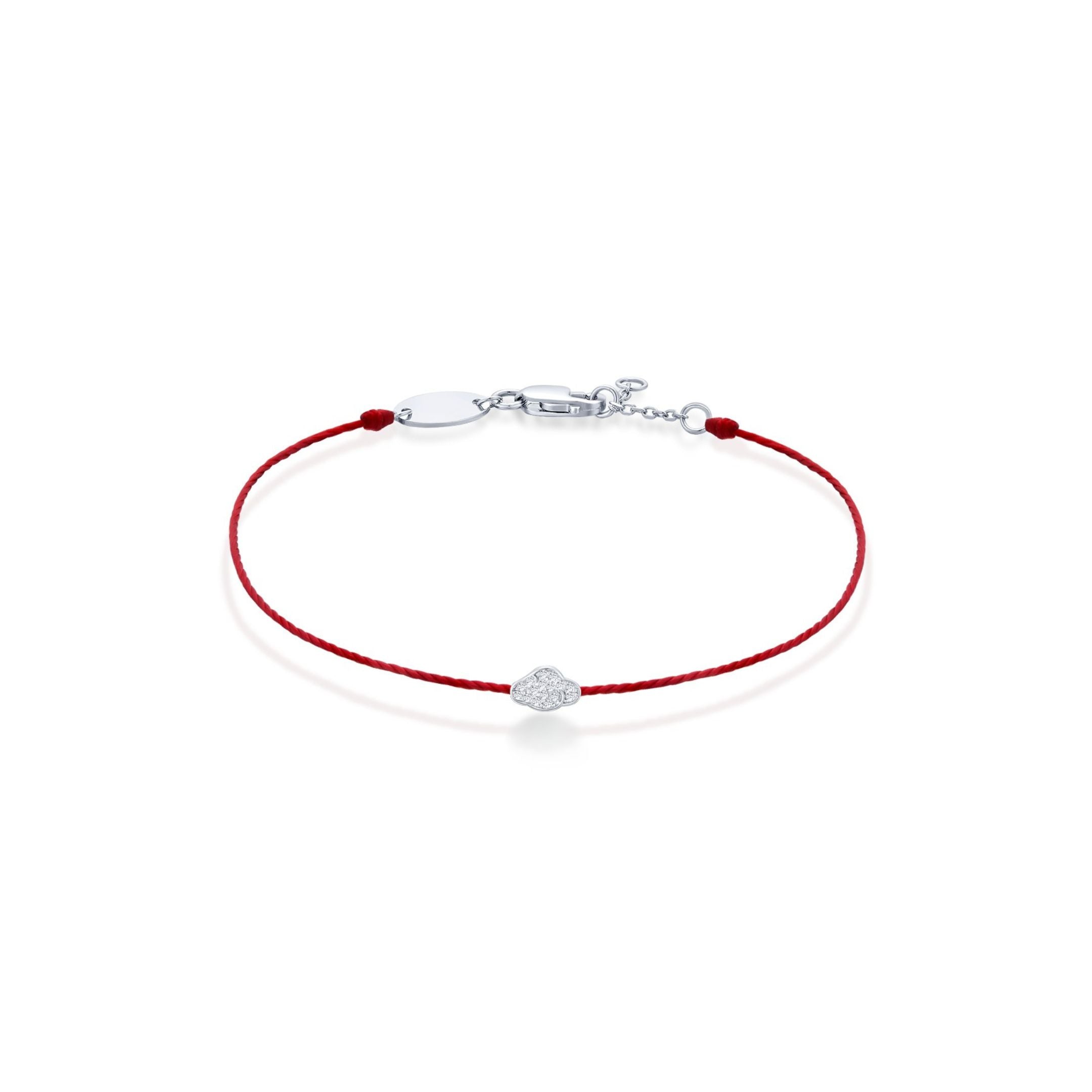 Cloud Thread Bracelet (red) - Eclat by Oui