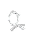 Crossroads Pave Ring WG (Both) - Eclat by Oui