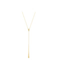 Dripping Gold Y Necklace YG - Eclat by Oui