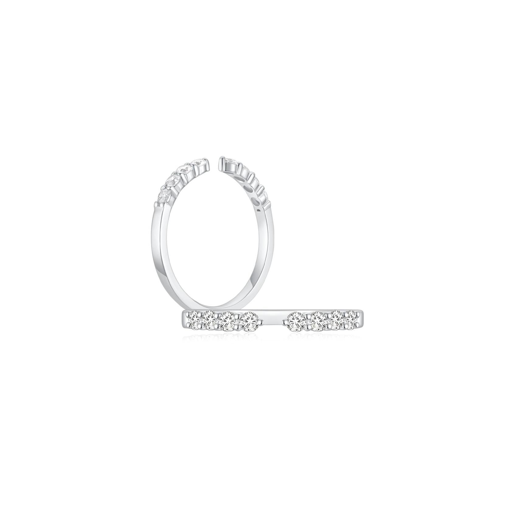 Ellery Open Ring (Both) - Eclat by Oui