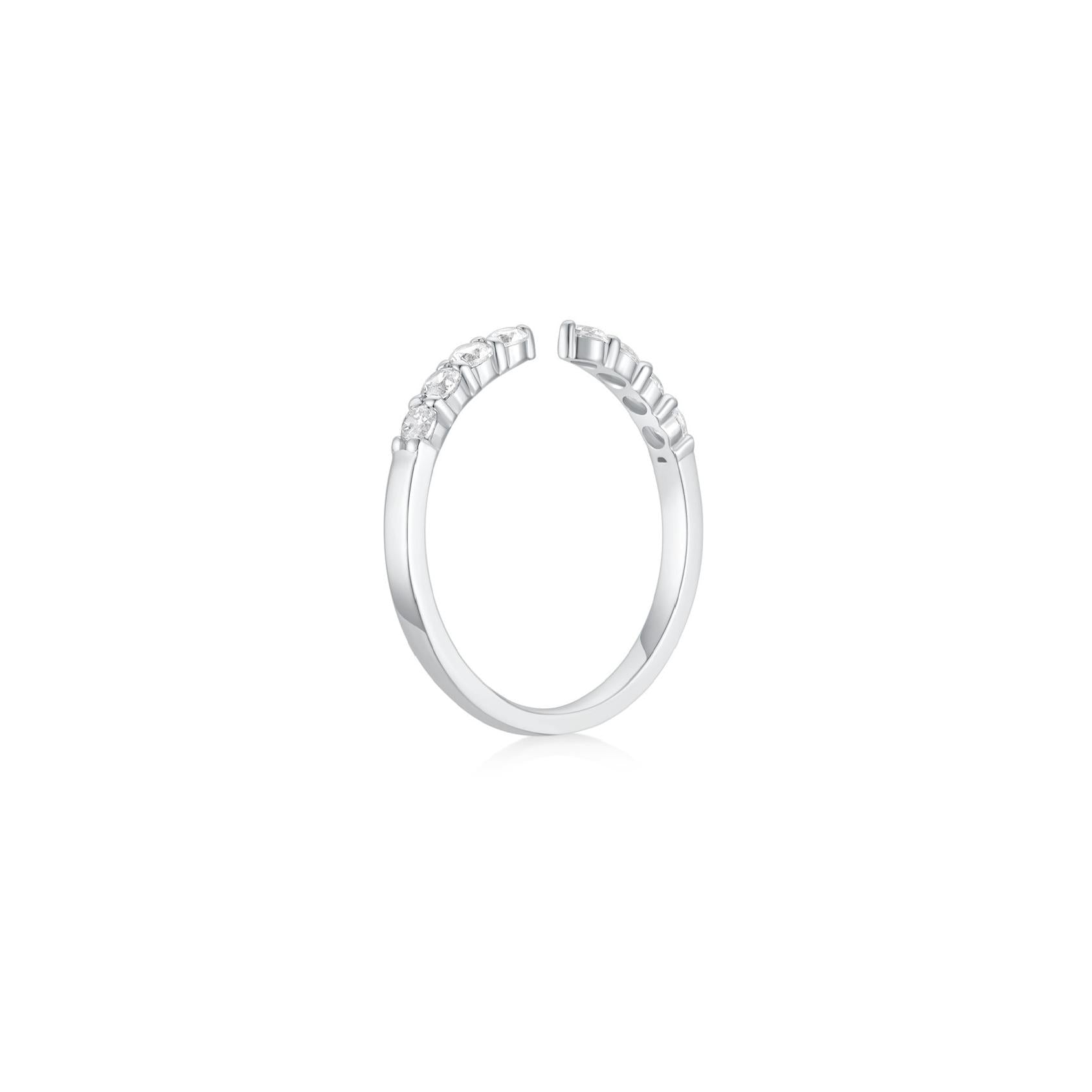 Ellery Open Ring (Side) - Eclat by Oui