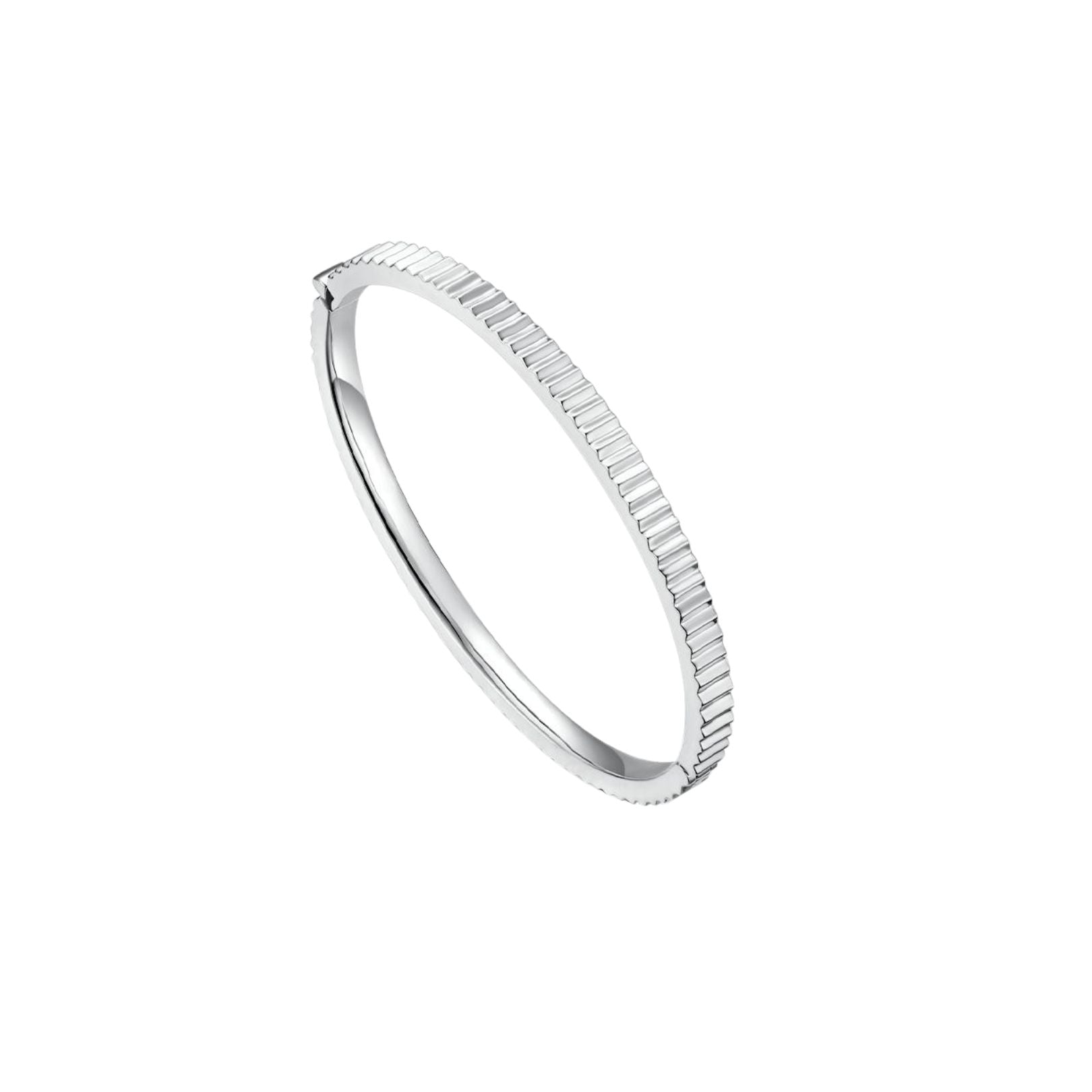 Fluted Bangle (WG) - Eclat by Oui