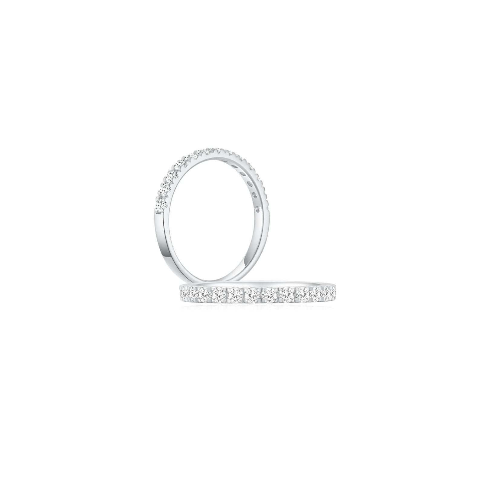 Giselle Half Eternity Band (Both) - Eclat by Oui