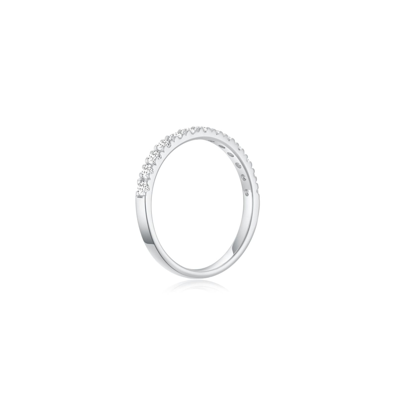 Giselle Half Eternity Band (Side) - Eclat by Oui