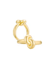 KNOT Alone Ring YG (Large) (Both) - Eclat by Oui