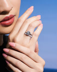 Promise Round Solitaire Plain Ring (4 Prong) (Model) - Eclat by Oui