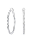 Sarah Hoop Earrings 34mm - Eclat by Oui