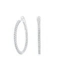 Sarah Hoop Earrings 27mm - Eclat by Oui