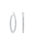 Sarah Hoop Earrings 21mm - Eclat by Oui