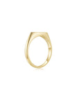 Signet Marquise Ring YG (Side) - Eclat by Oui