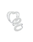 Swirl Ring White Gold (Both) - Eclat by Oui