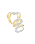 Swirl Ring Yellow Gold (Both) - Eclat by Oui