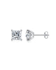 Tia Princess Solitaire Ear Studs